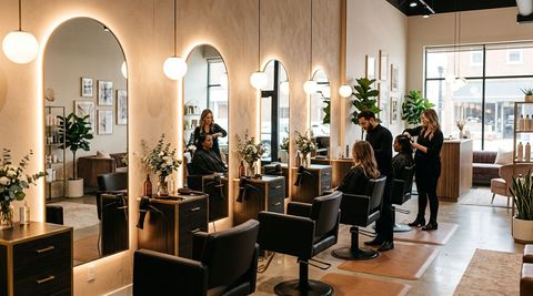 Illustration of Above And Beyond, beauty salon in Ottumwa, IA